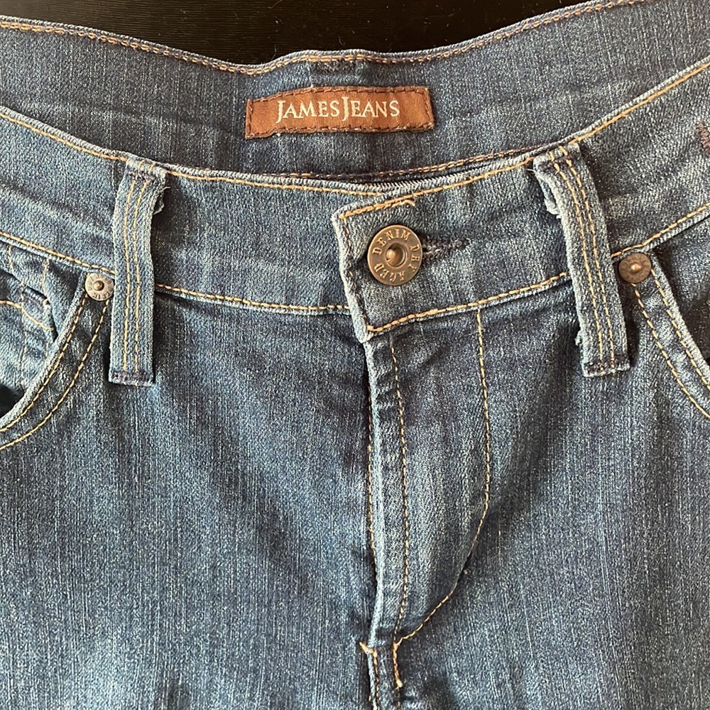 James Jeans Reboot Boot Cut Dark Rinse Jeans Size 27. - Picture 8 of 12